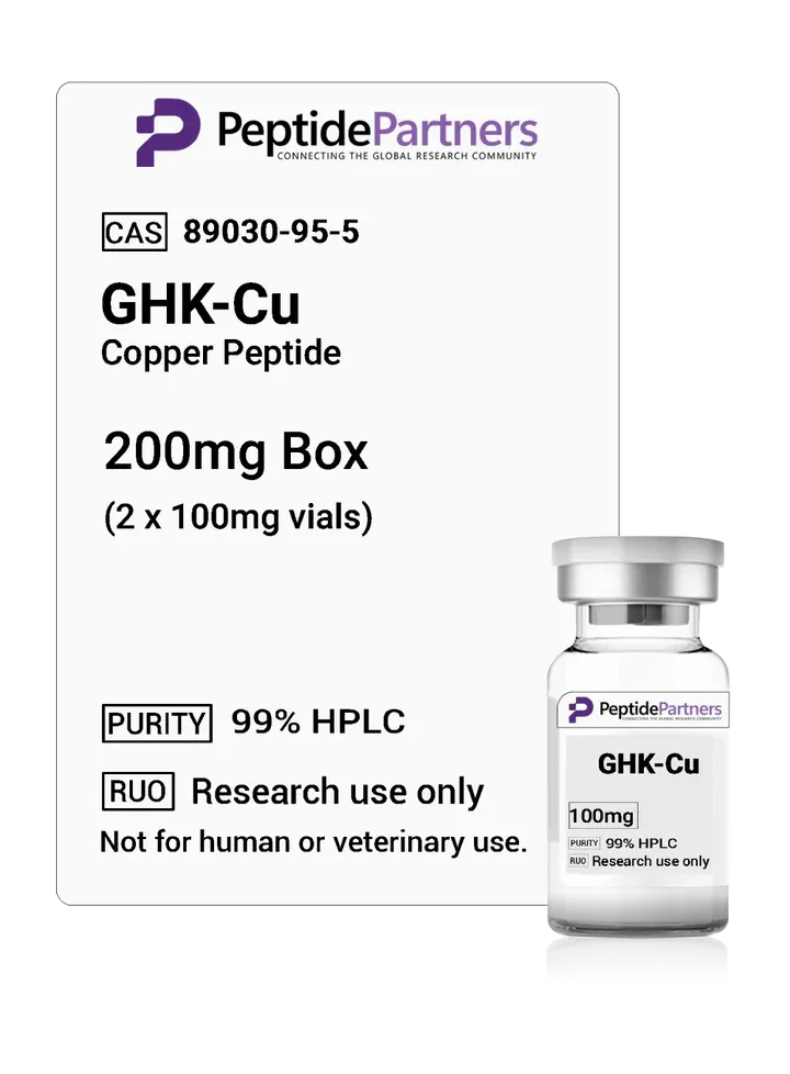 GHK-Cu Peptide research vial