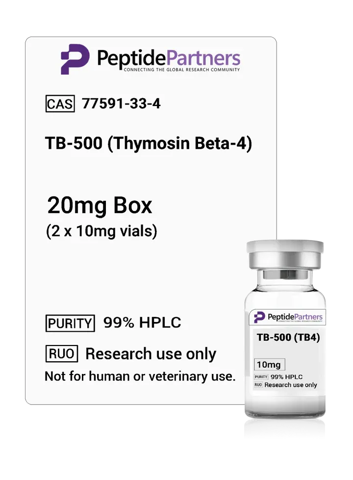 TB-500 Peptide research vial